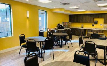 Cafeteria in Rehab Center